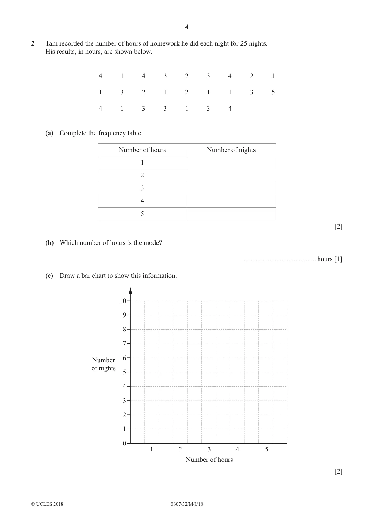 Cambridge IGCSE Mathematics - International 0607 2018 May/June Paper 3 · Variant 2 question paper, page 4 of 16