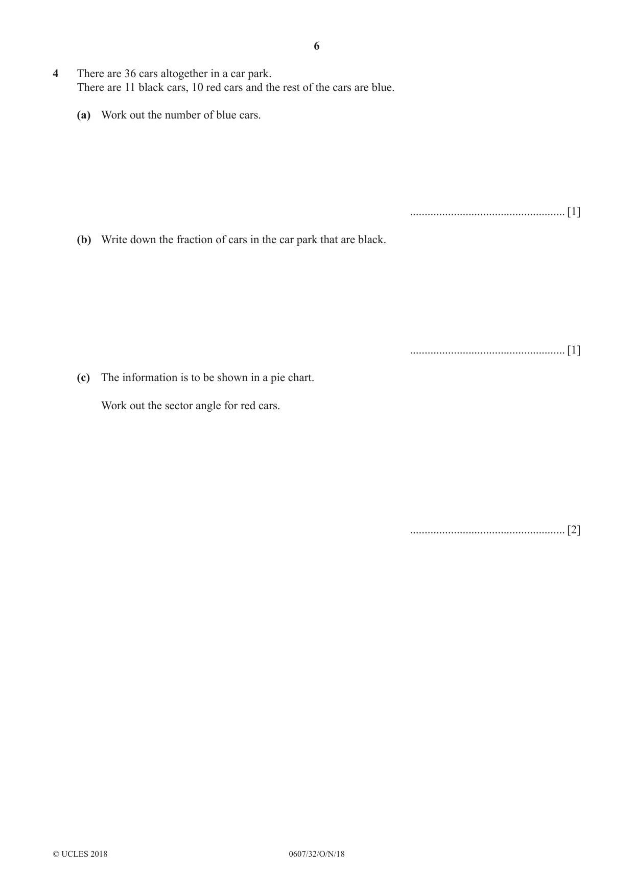 Cambridge IGCSE Mathematics - International 0607 2018 Oct/Nov Paper 3 · Variant 2 question paper, page 6 of 16
