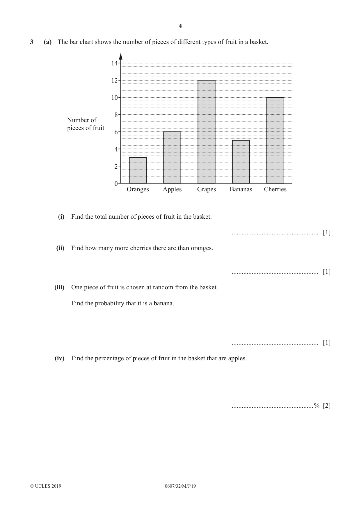 Cambridge IGCSE Mathematics - International 0607 2019 May/June Paper 3 · Variant 2 question paper, page 4 of 16