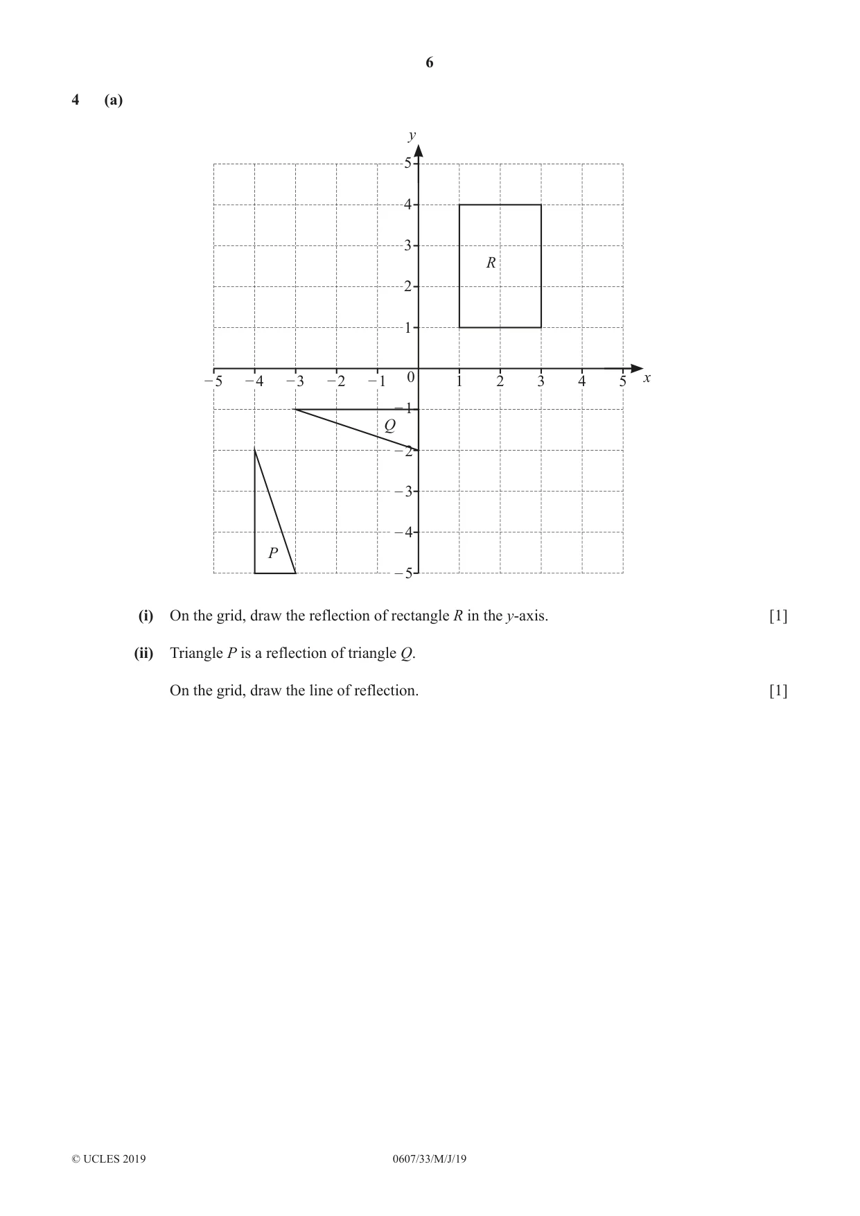 Cambridge IGCSE Mathematics - International 0607 2019 May/June Paper 3 · Variant 3 question paper, page 6 of 20