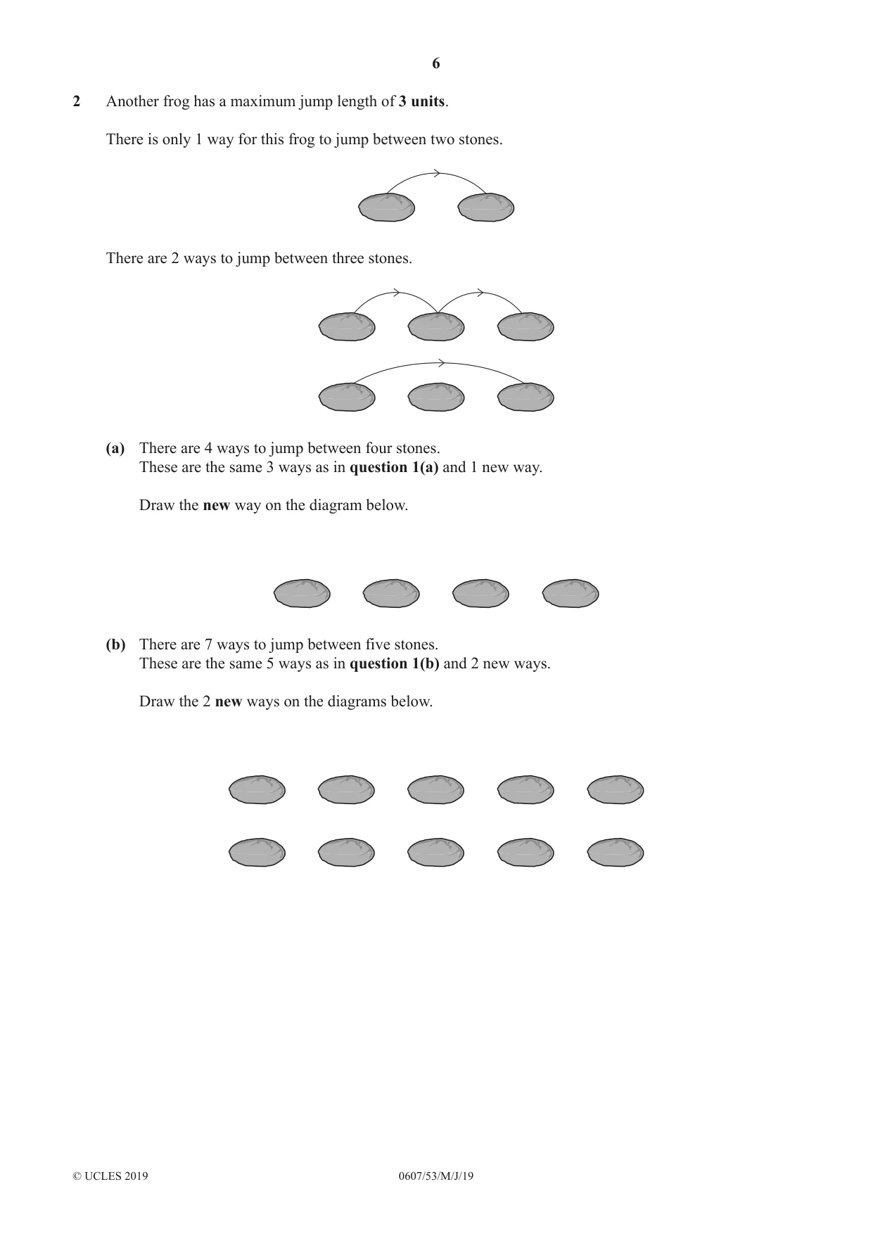 Cambridge IGCSE Mathematics - International 0607 2019 May/June Paper 5 · Variant 3 question paper, page 6 of 12