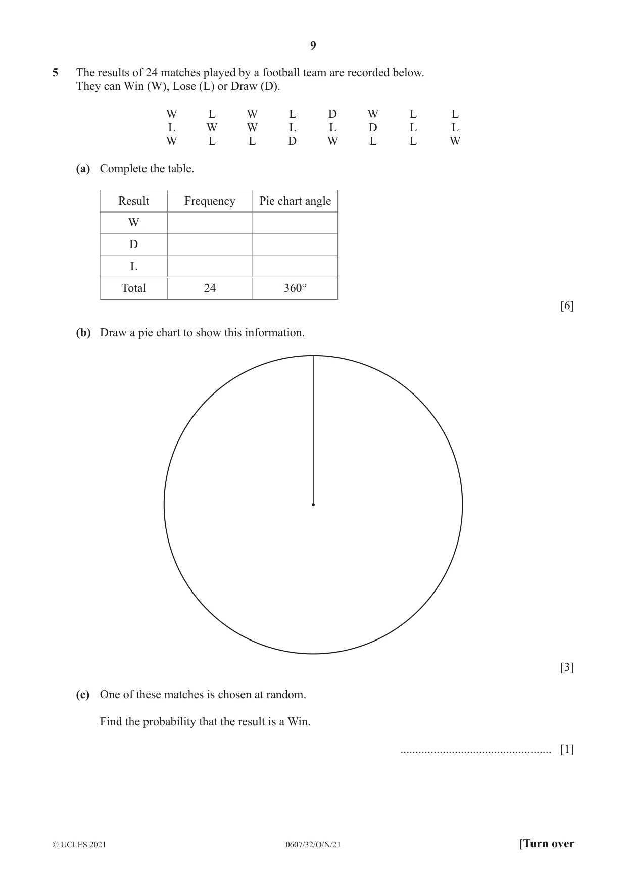 Cambridge IGCSE Mathematics - International 0607 2021 Oct/Nov Paper 3 · Variant 2 question paper, page 9 of 16