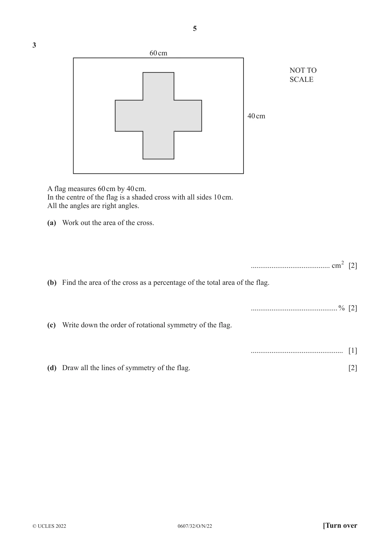 Cambridge IGCSE Mathematics - International 0607 2022 Oct/Nov Paper 3 · Variant 2 question paper, page 5 of 16