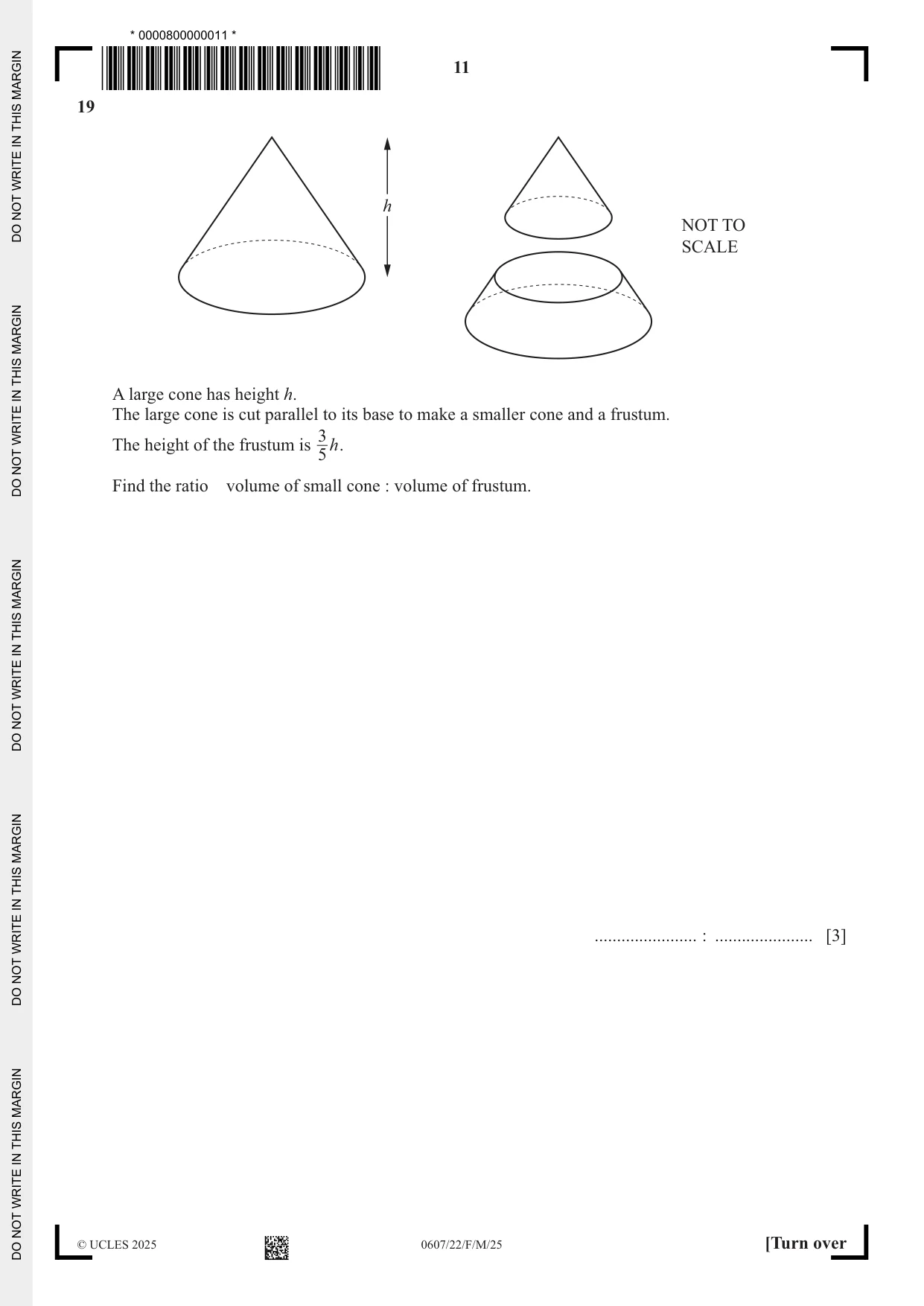 Cambridge IGCSE Mathematics - International 0607 2025 Feb/March Paper 2 · Variant 2 question paper, page 11 of 16