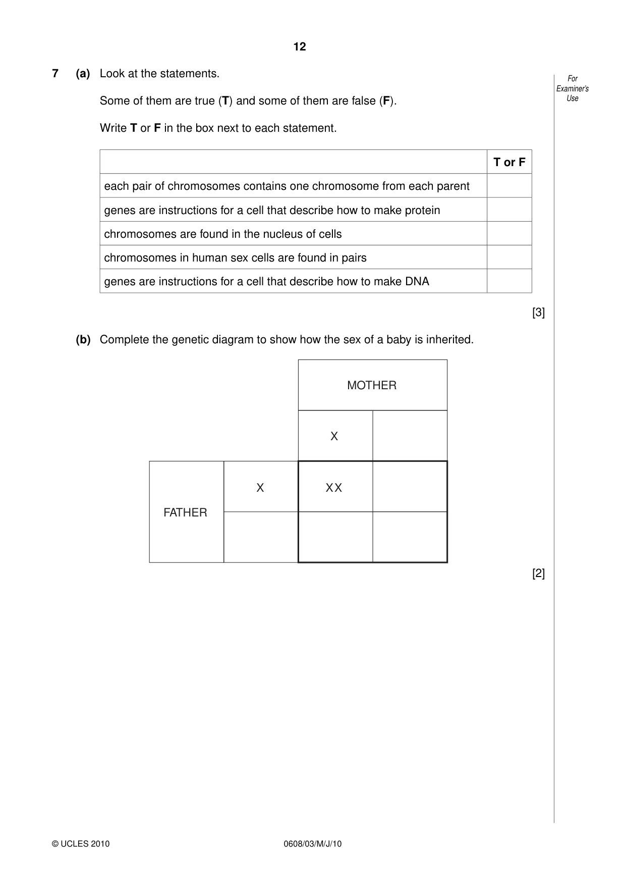 Cambridge IGCSE Twenty-First Century Science 0608 2010 May/June Paper 3 · Variant 1 question paper, page 12 of 16