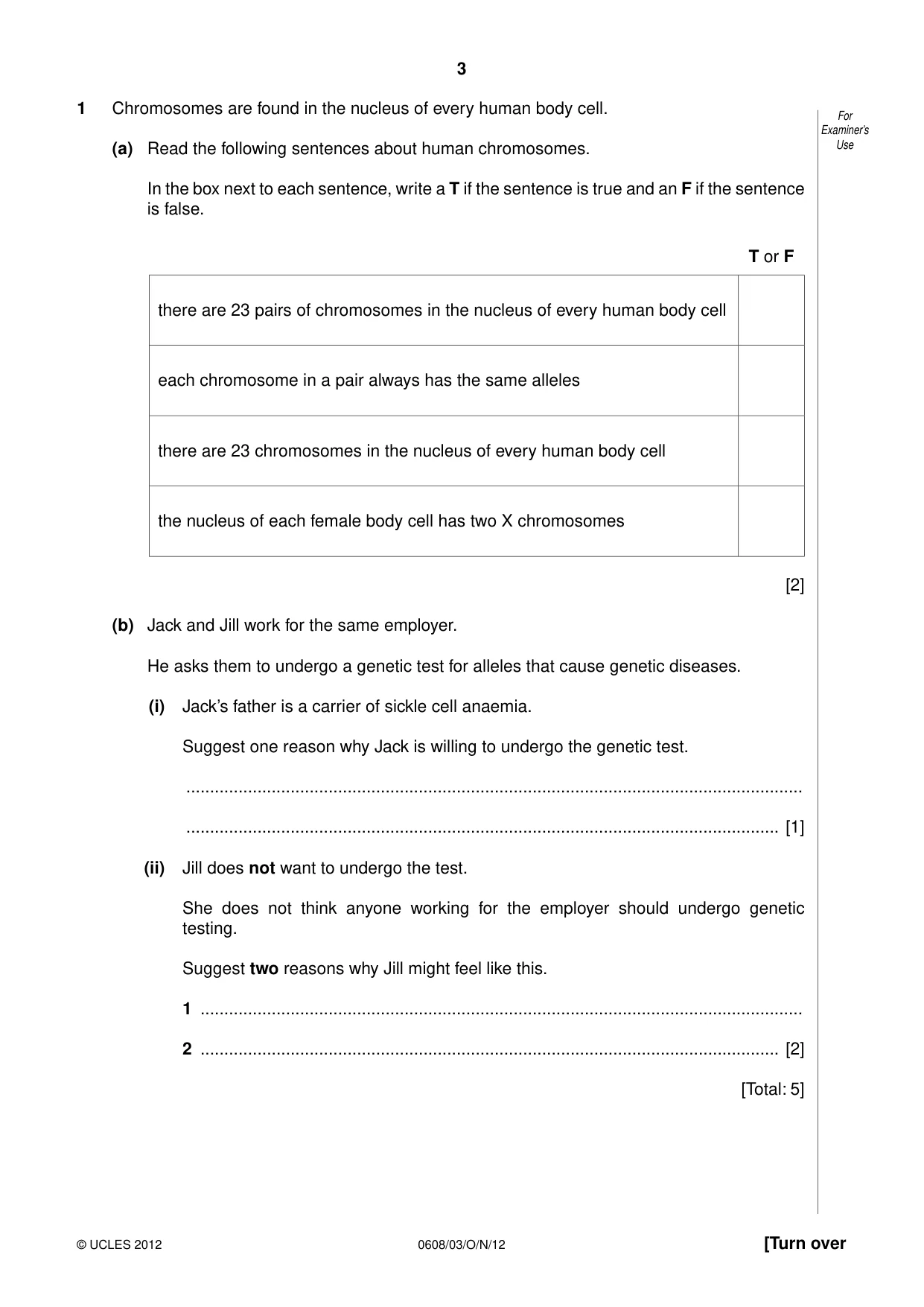 Cambridge IGCSE Twenty-First Century Science 0608 2012 Oct/Nov Paper 3 · Variant 1 question paper, page 3 of 16