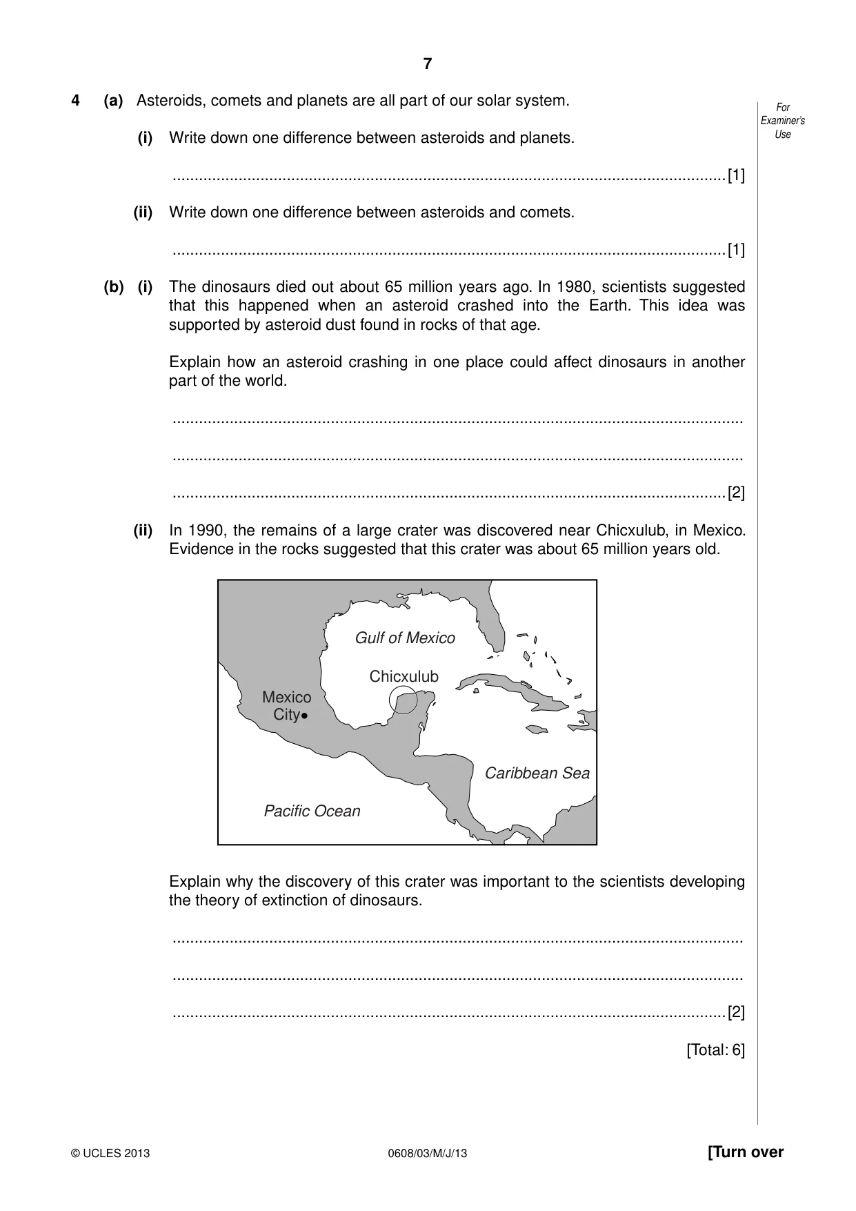 Cambridge IGCSE Twenty-First Century Science 0608 2013 May/June Paper 3 · Variant 1 question paper, page 7 of 16