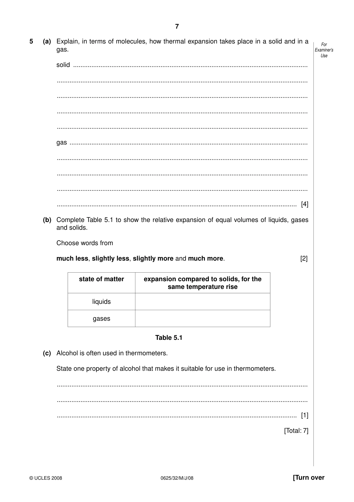 Cambridge IGCSE Physics 0625 2008 May/June Paper 3 · Variant 1 question paper, page 24 of 33