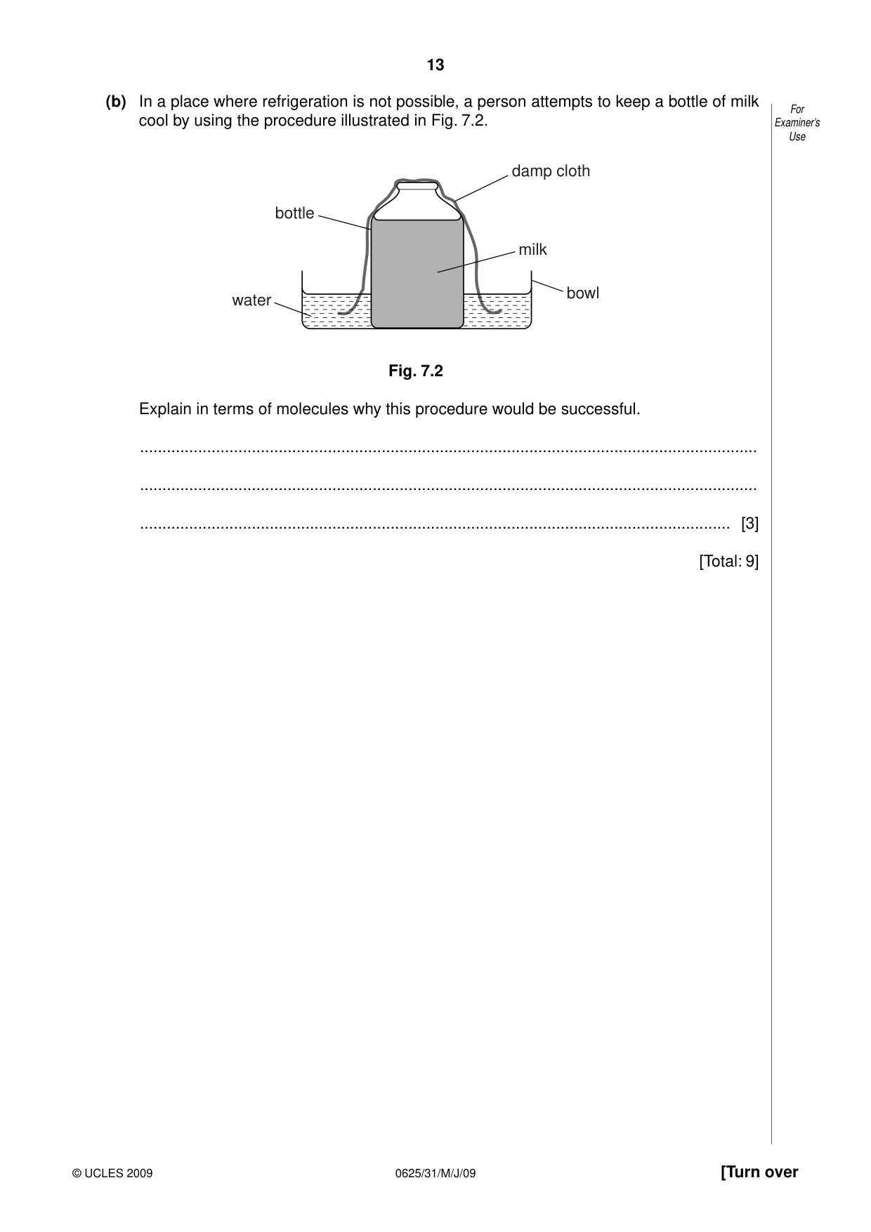 Cambridge IGCSE Physics 0625 2009 May/June Paper 3 · Variant 1 question paper, page 14 of 41