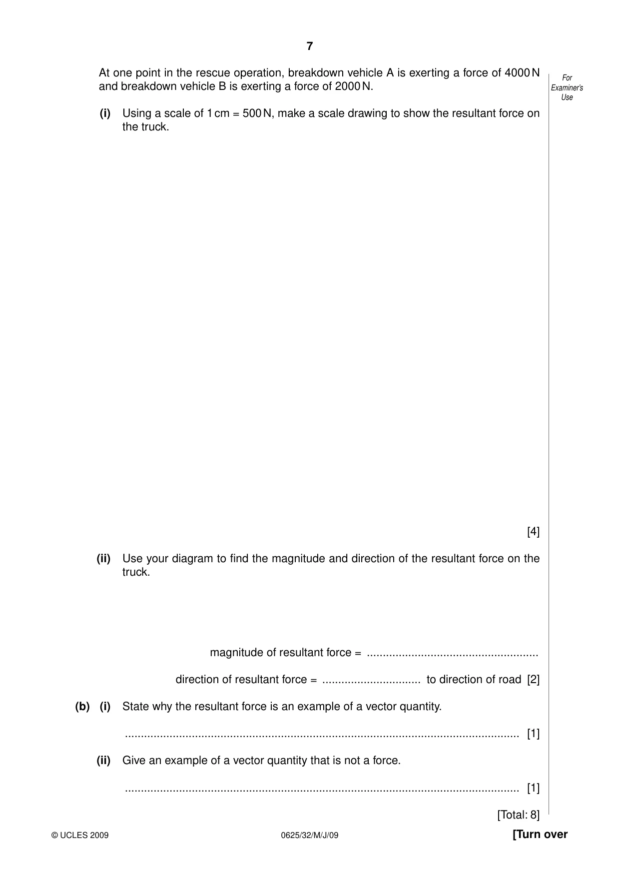 Cambridge IGCSE Physics 0625 2009 May/June Paper 3 · Variant 1 question paper, page 28 of 41