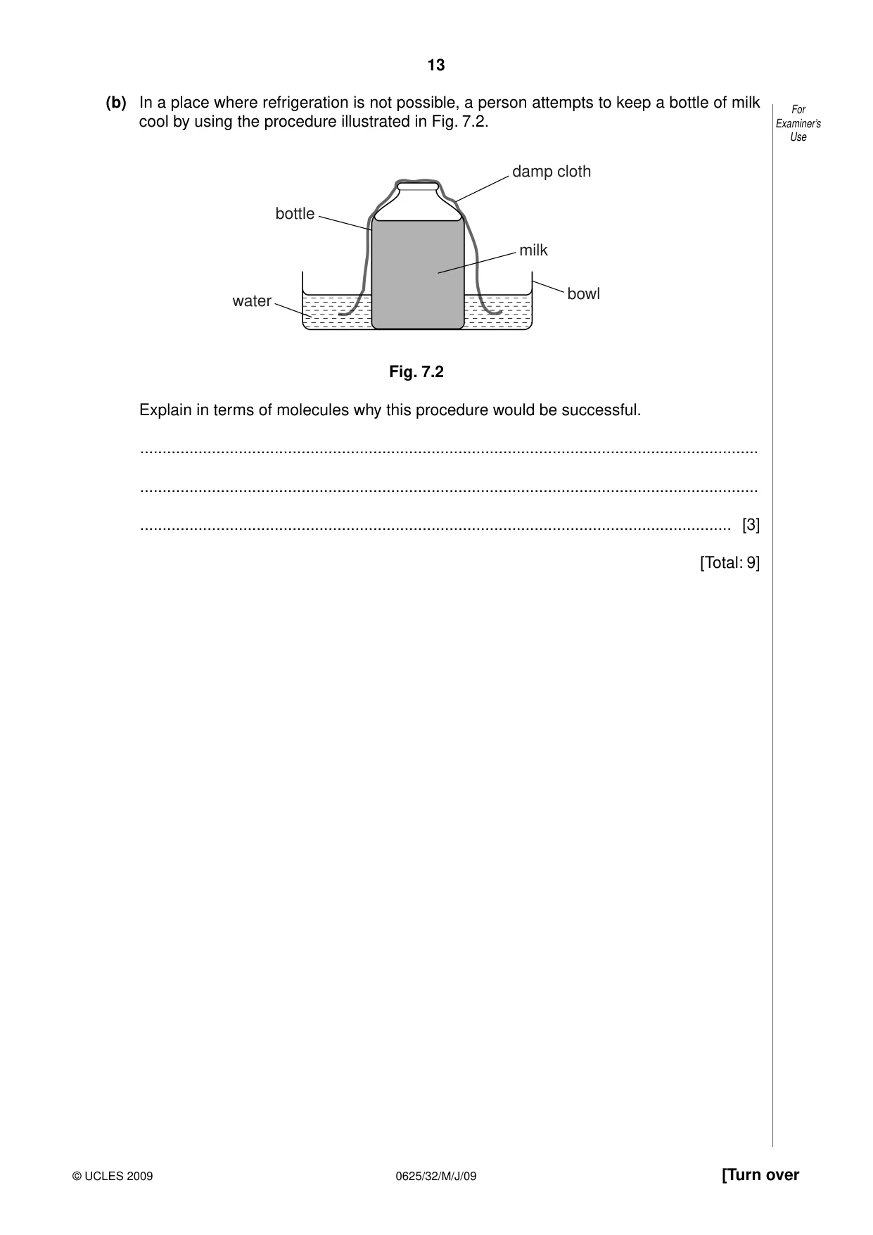 Cambridge IGCSE Physics 0625 2009 May/June Paper 3 · Variant 1 question paper, page 34 of 41