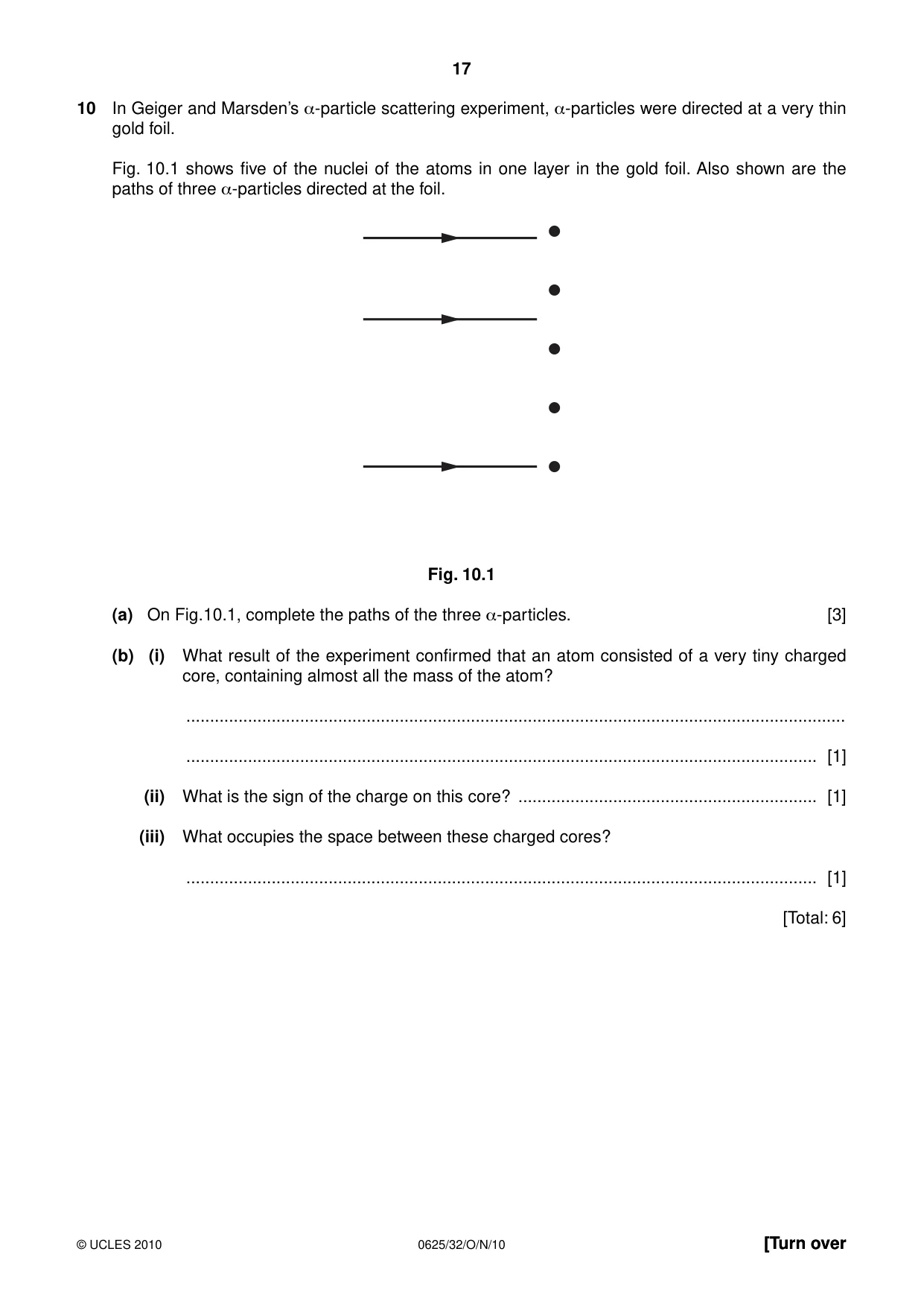 Cambridge IGCSE Physics 0625 2010 Oct/Nov Paper 3 · Variant 2 question paper, page 17 of 20