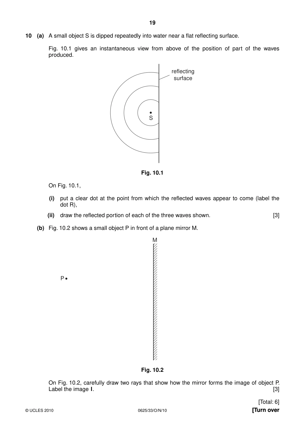 Cambridge IGCSE Physics 0625 2010 Oct/Nov Paper 3 · Variant 3 question paper, page 19 of 20