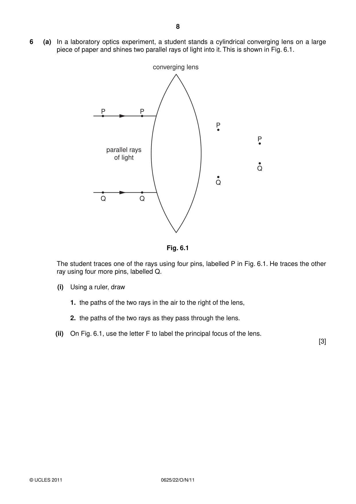 Cambridge IGCSE Physics 0625 2011 Oct/Nov Paper 2 · Variant 2 question paper, page 8 of 16