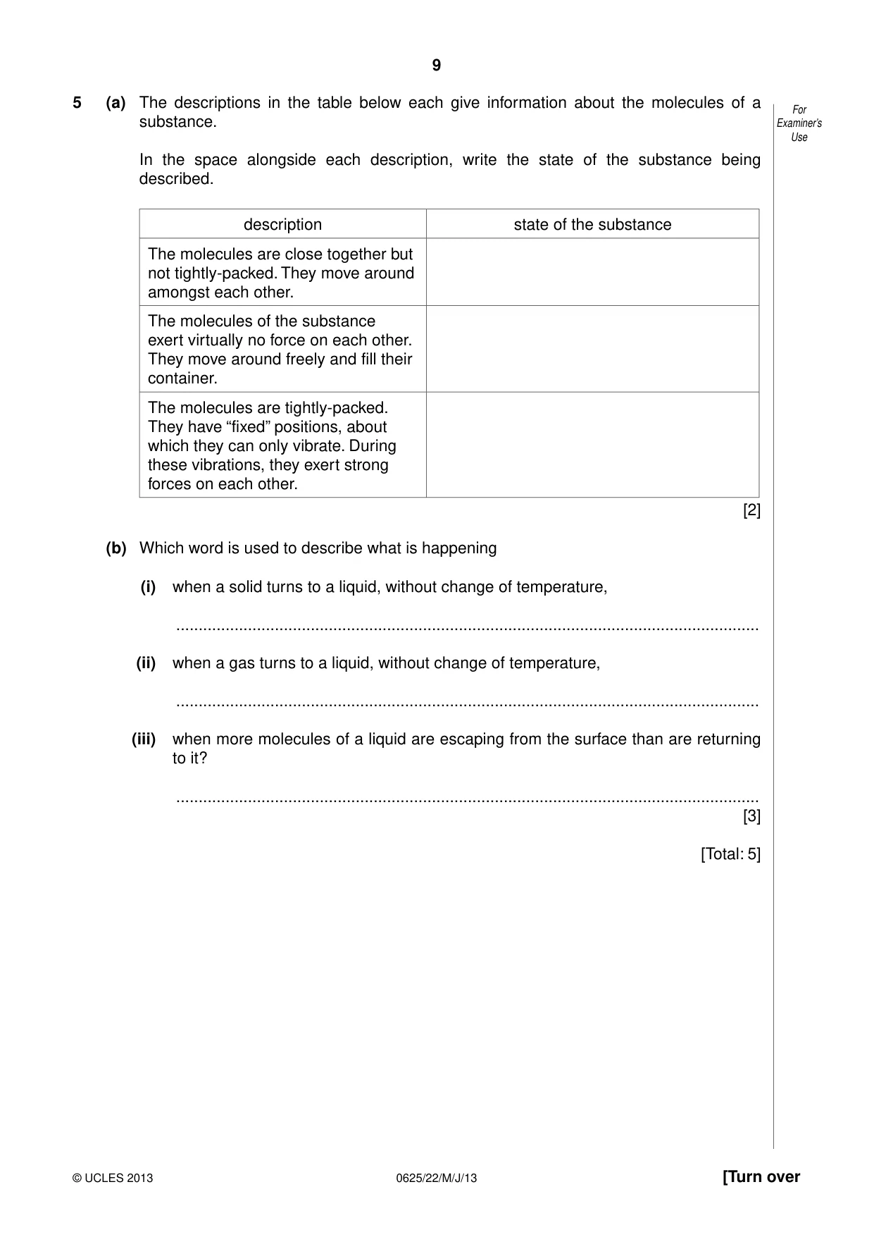 Cambridge IGCSE Physics 0625 2013 May/June Paper 2 · Variant 2 question paper, page 9 of 20