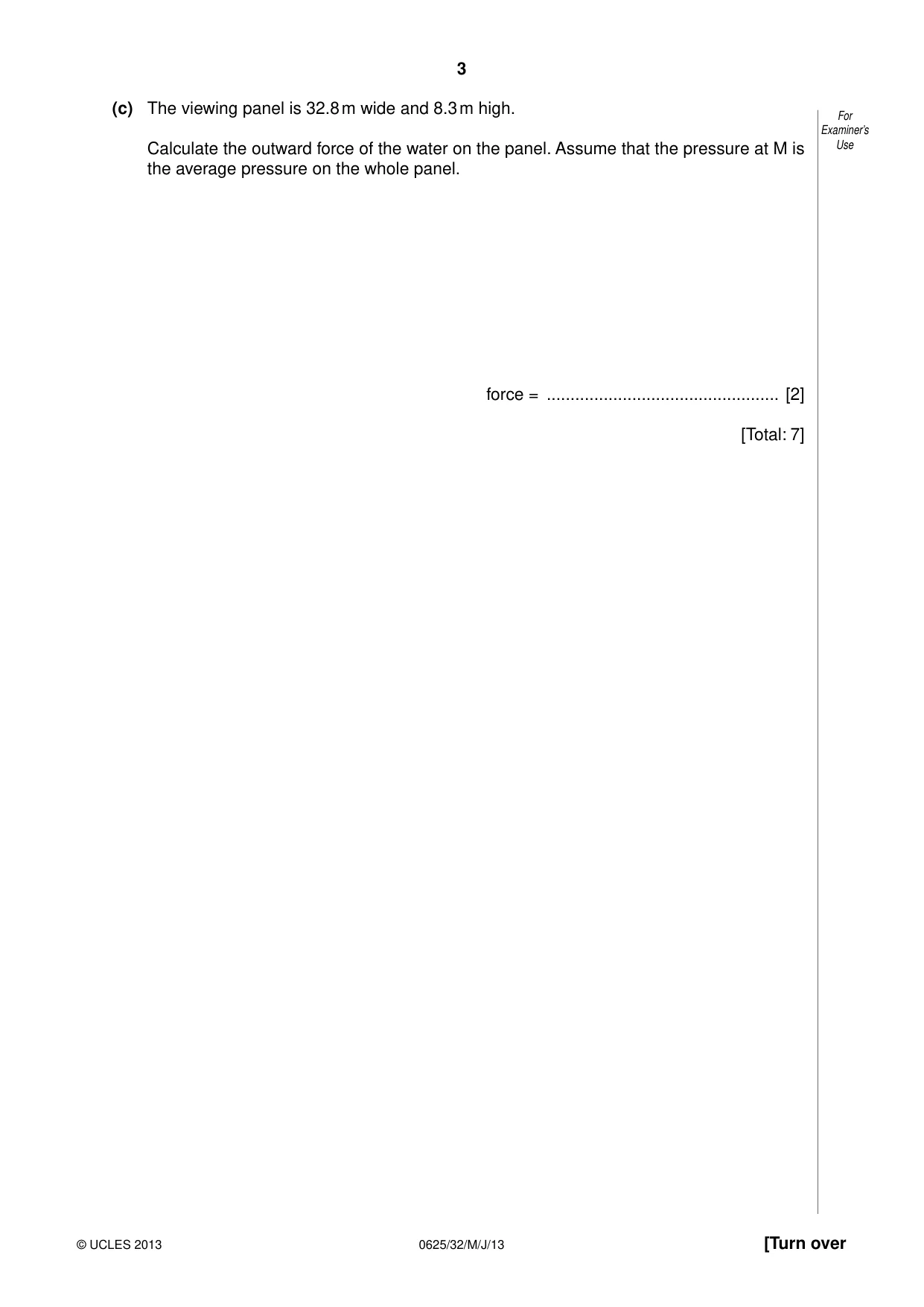 Cambridge IGCSE Physics 0625 2013 May/June Paper 3 · Variant 2 question paper, page 3 of 20