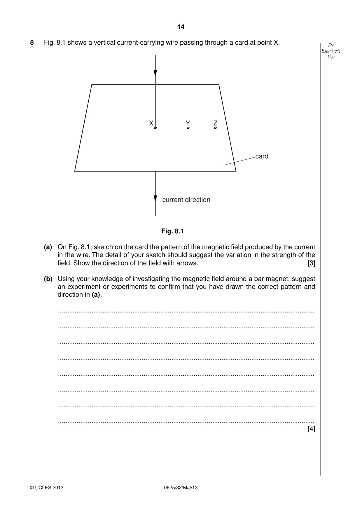 Cambridge IGCSE Physics 0625 2013 May/June Paper 3 · Variant 2 question paper, page 14 of 20