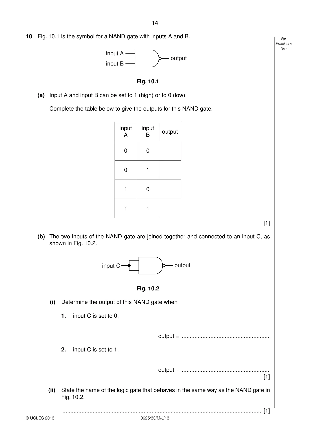 Cambridge IGCSE Physics 0625 2013 May/June Paper 3 · Variant 3 question paper, page 14 of 16