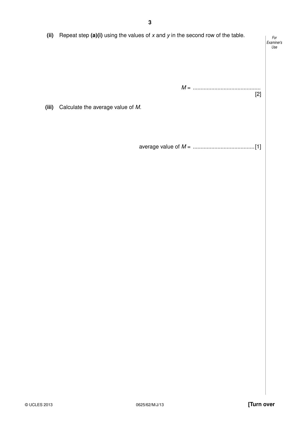Cambridge IGCSE Physics 0625 2013 May/June Paper 6 · Variant 2 question paper, page 3 of 16