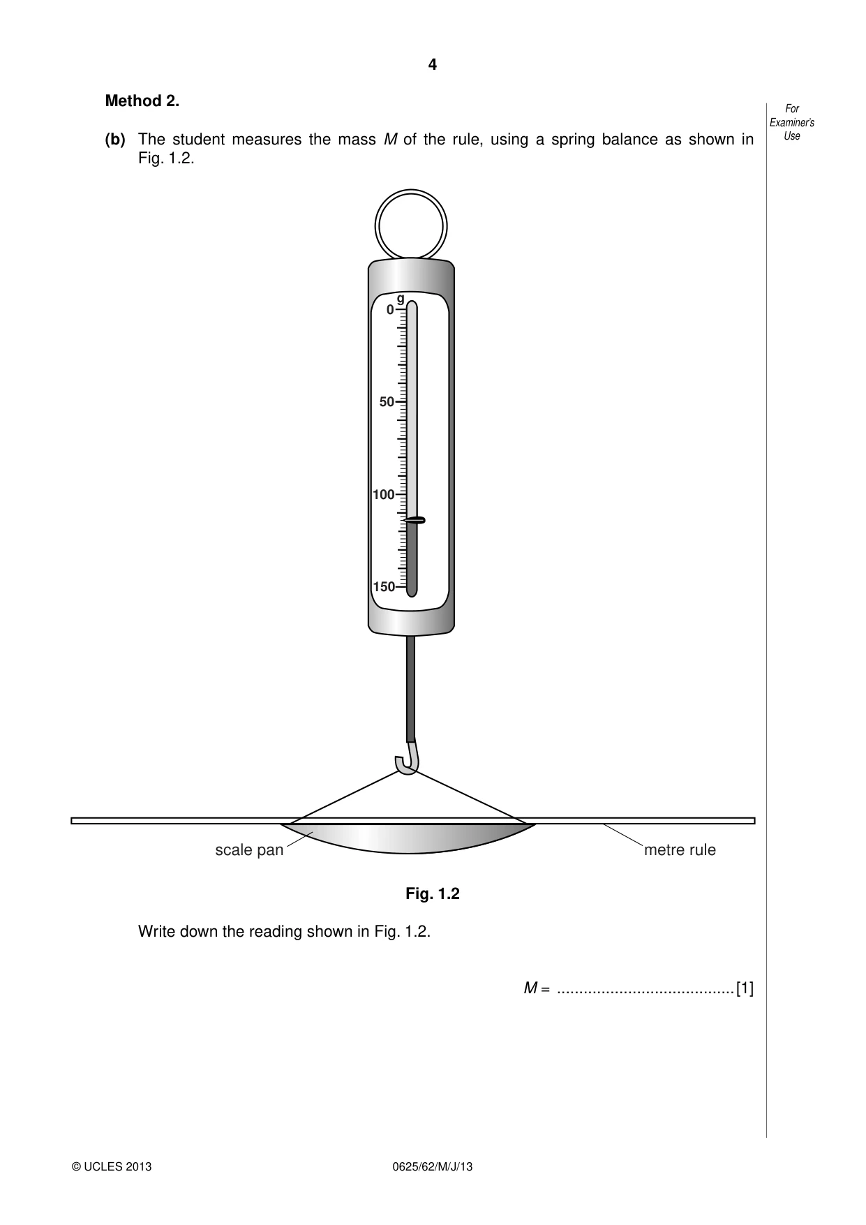 Cambridge IGCSE Physics 0625 2013 May/June Paper 6 · Variant 2 question paper, page 4 of 16