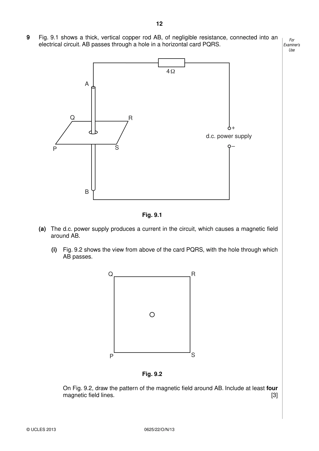 Cambridge IGCSE Physics 0625 2013 Oct/Nov Paper 2 · Variant 2 question paper, page 12 of 16