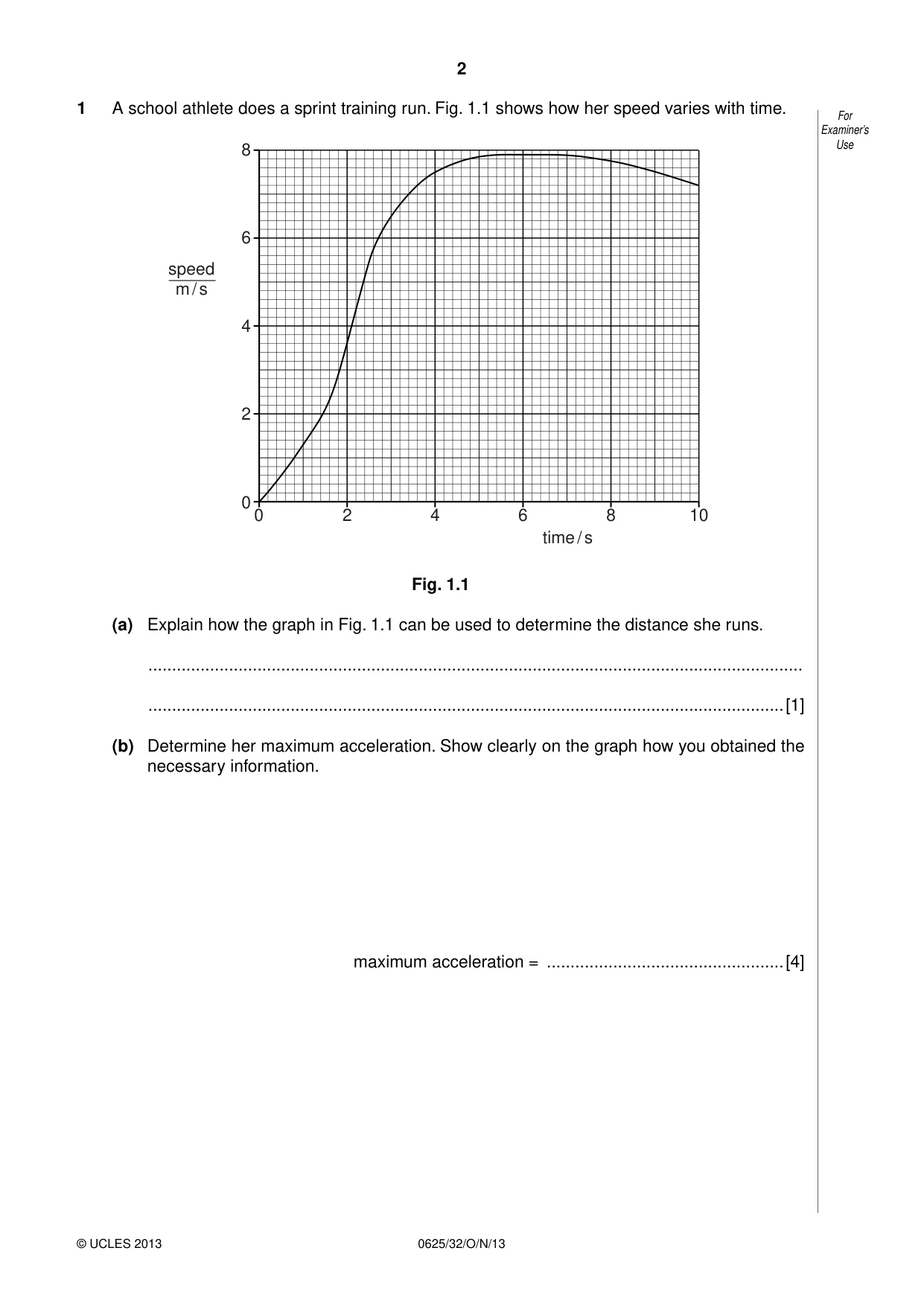 Cambridge IGCSE Physics 0625 2013 Oct/Nov Paper 3 · Variant 2 question paper, page 2 of 20