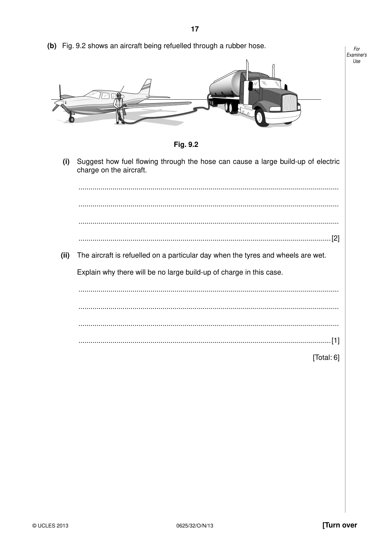 Cambridge IGCSE Physics 0625 2013 Oct/Nov Paper 3 · Variant 2 question paper, page 17 of 20