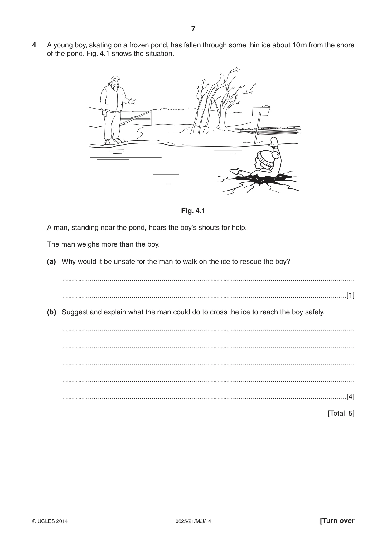 Cambridge IGCSE Physics 0625 2014 May/June Paper 2 · Variant 1 question paper, page 7 of 16