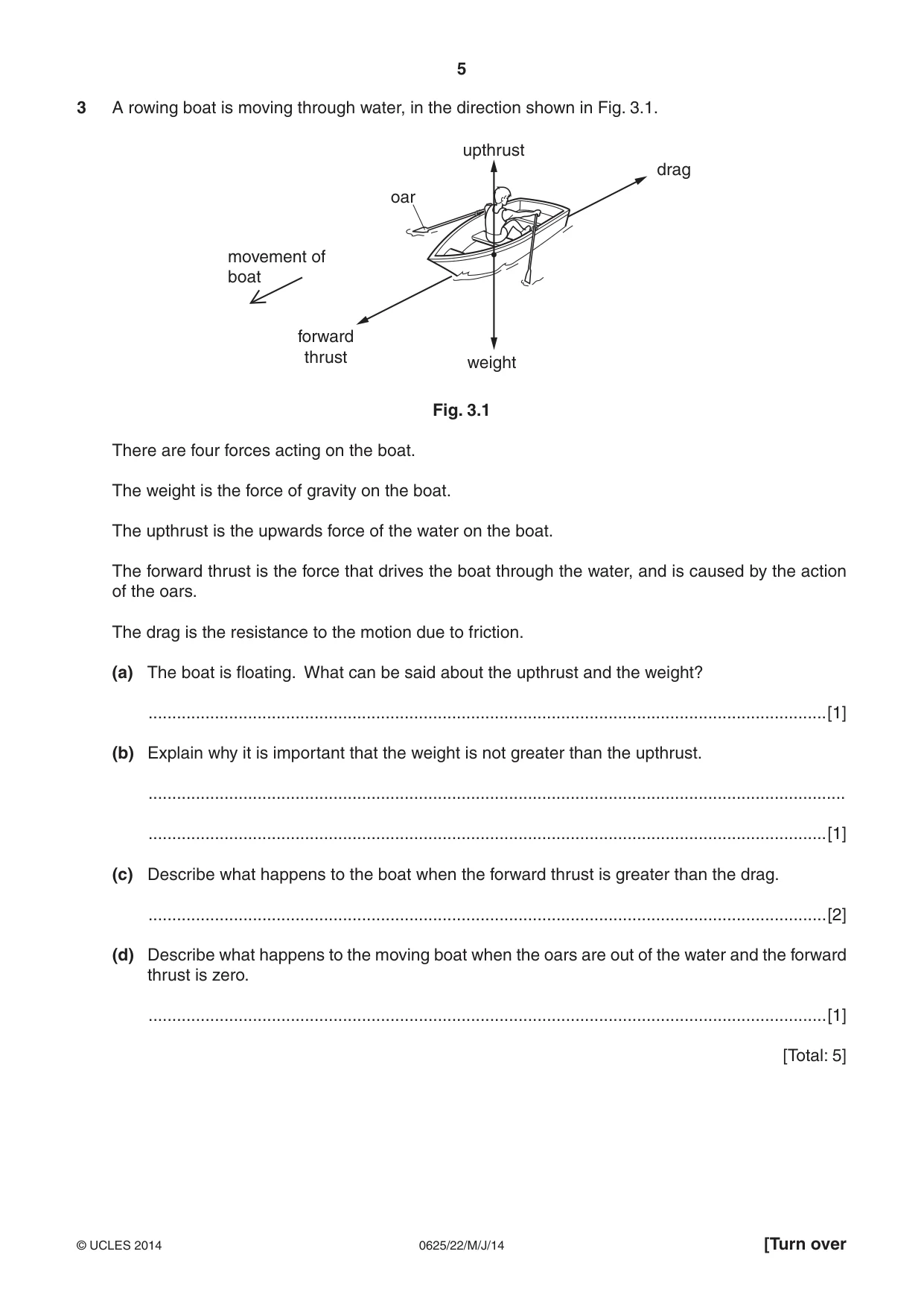 Cambridge IGCSE Physics 0625 2014 May/June Paper 2 · Variant 2 question paper, page 5 of 16
