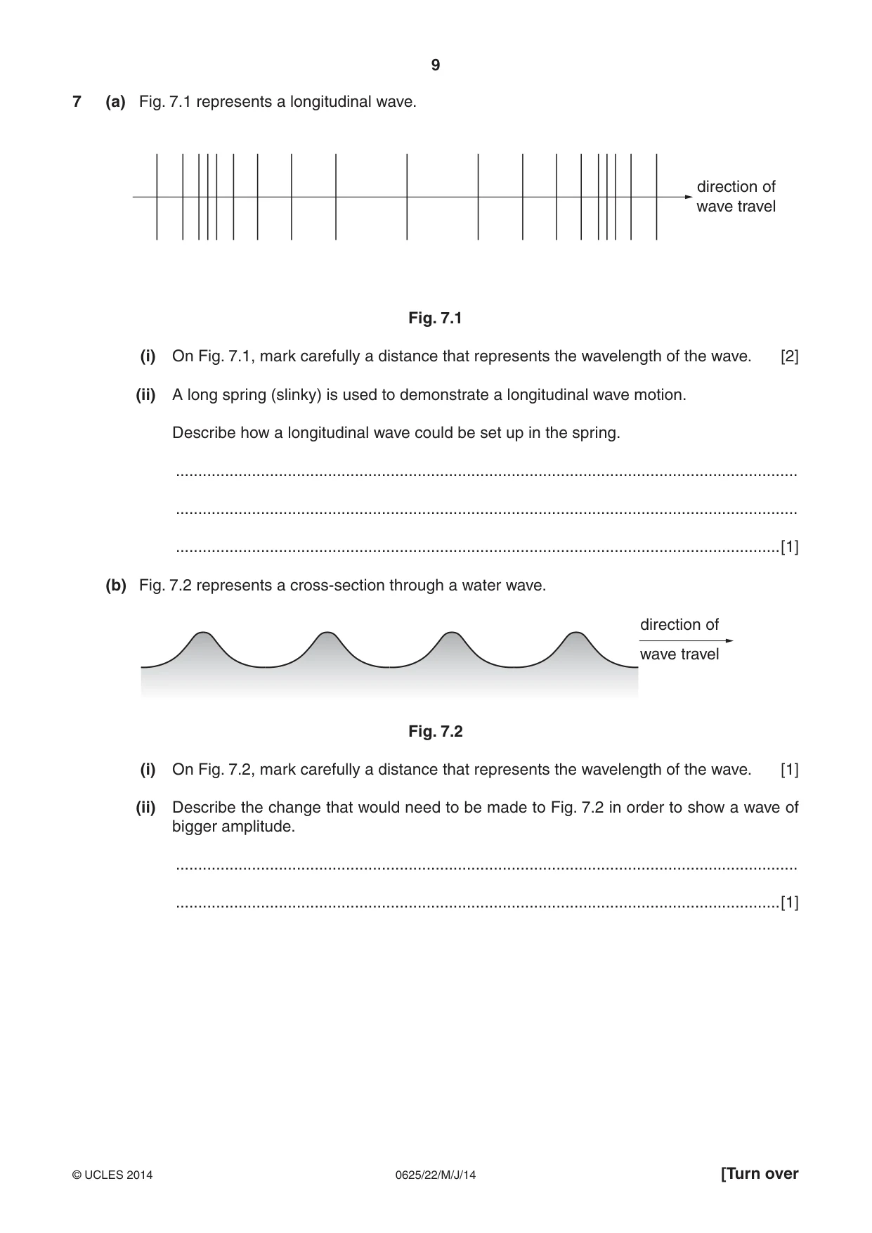 Cambridge IGCSE Physics 0625 2014 May/June Paper 2 · Variant 2 question paper, page 9 of 16