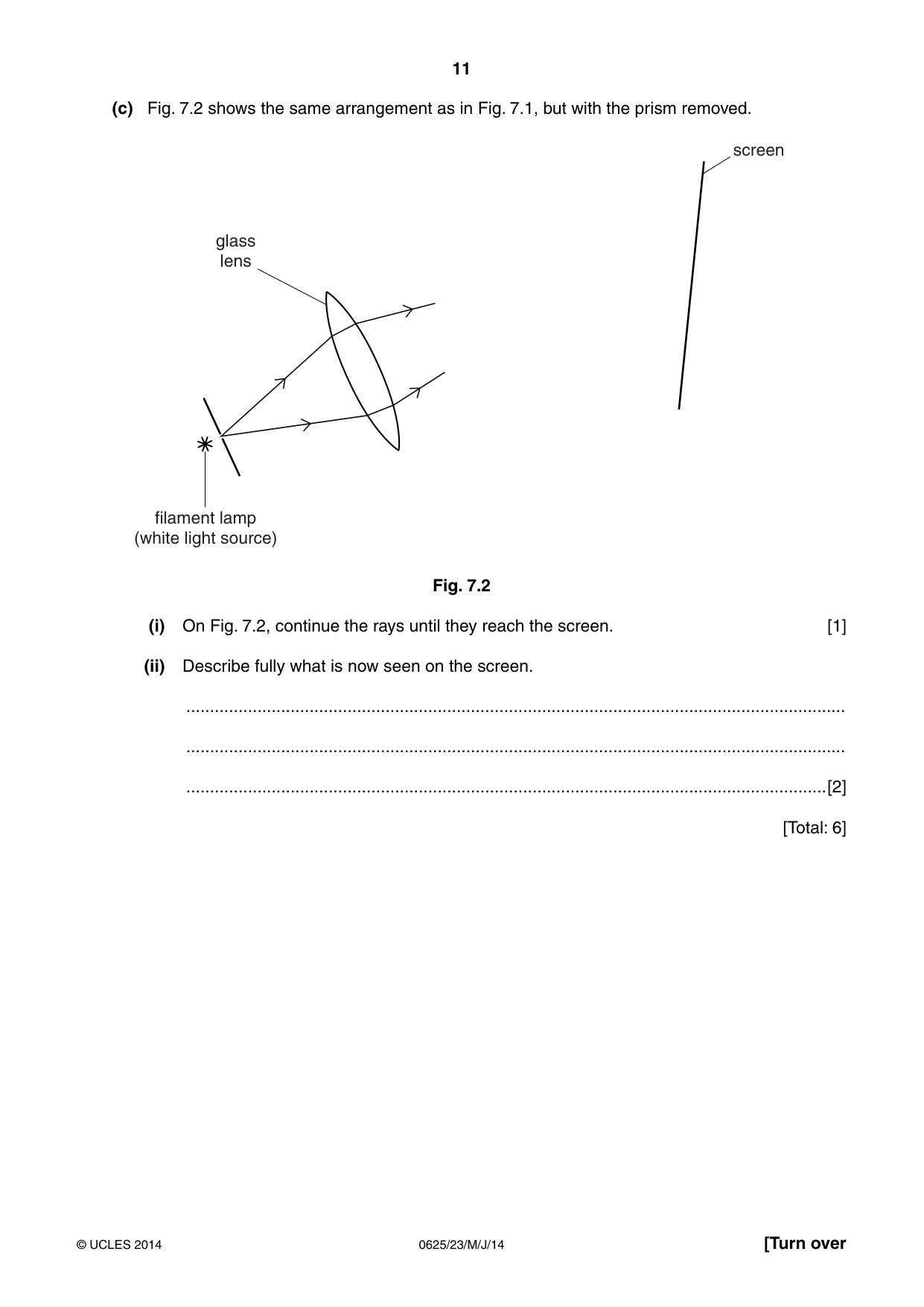 Cambridge IGCSE Physics 0625 2014 May/June Paper 2 · Variant 3 question paper, page 11 of 20