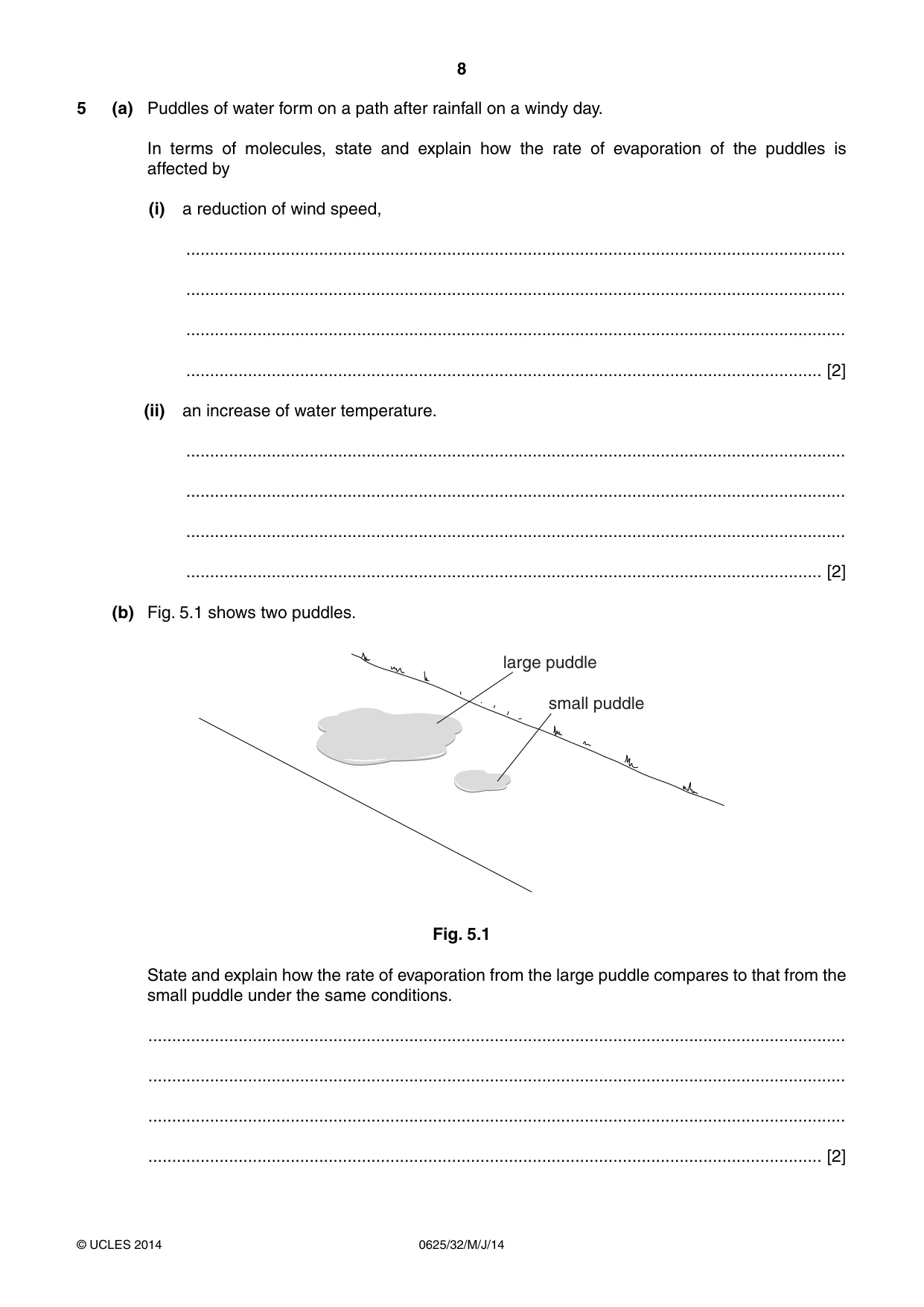 Cambridge IGCSE Physics 0625 2014 May/June Paper 3 · Variant 2 question paper, page 8 of 20