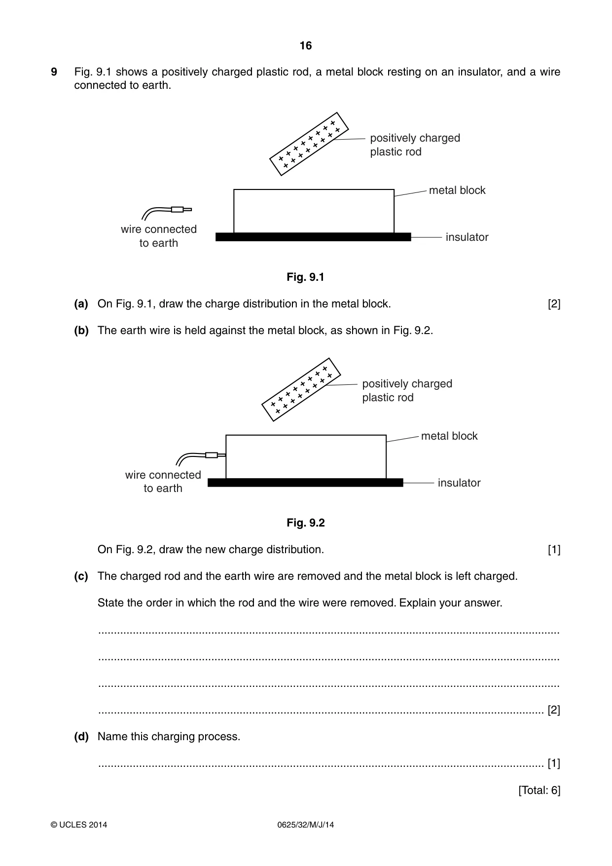 Cambridge IGCSE Physics 0625 2014 May/June Paper 3 · Variant 2 question paper, page 16 of 20