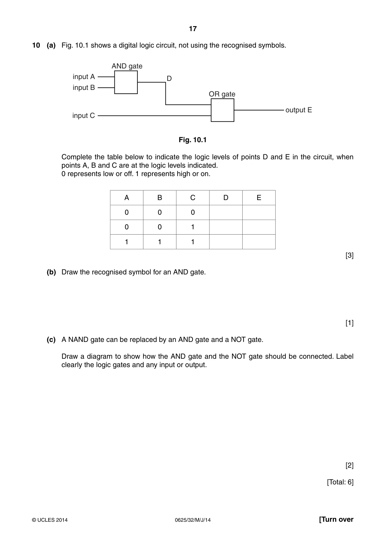 Cambridge IGCSE Physics 0625 2014 May/June Paper 3 · Variant 2 question paper, page 17 of 20
