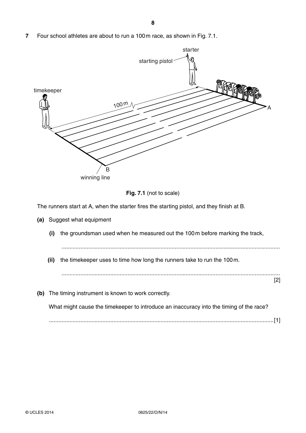 Cambridge IGCSE Physics 0625 2014 Oct/Nov Paper 2 · Variant 2 question paper, page 8 of 16