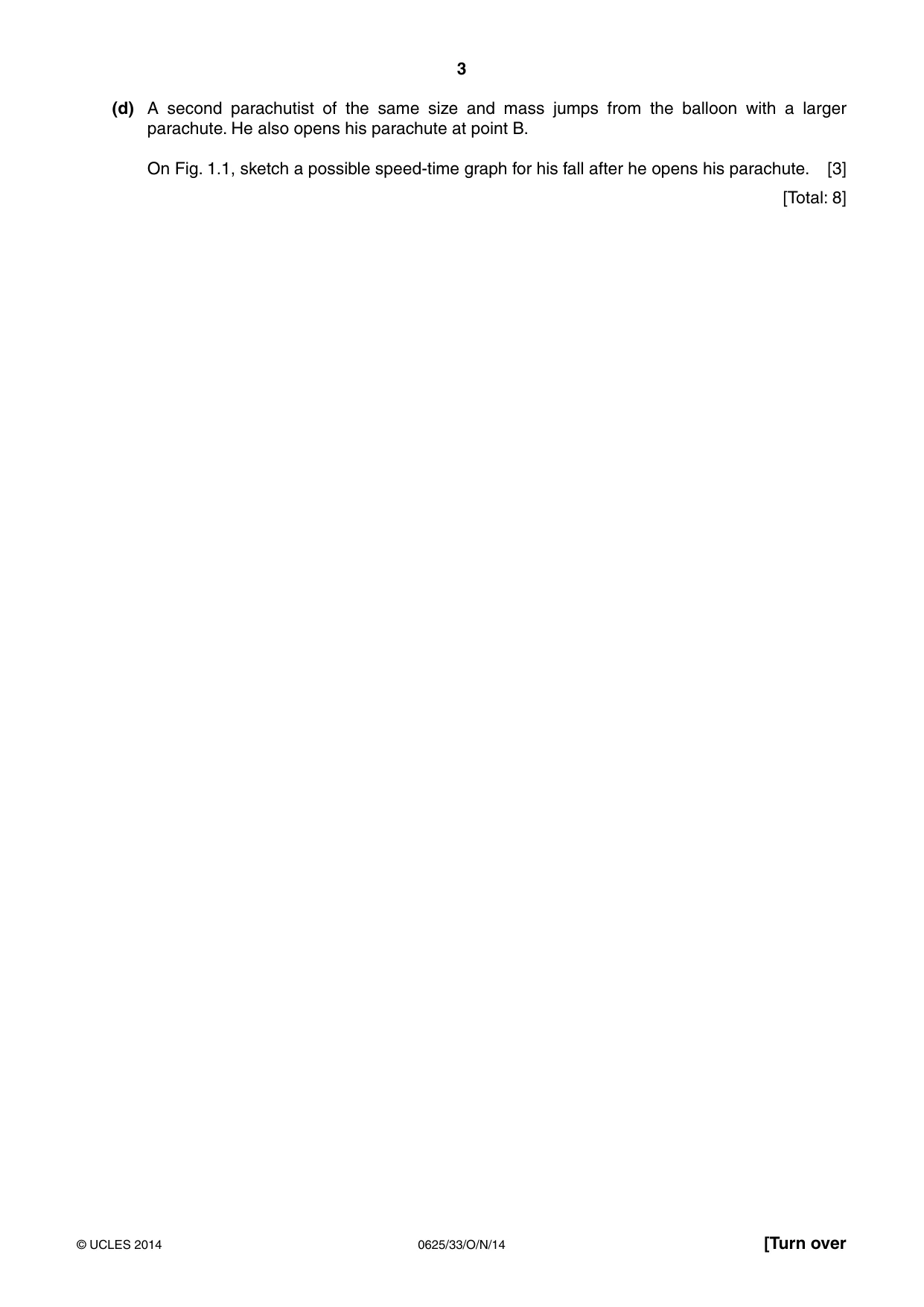 Cambridge IGCSE Physics 0625 2014 Oct/Nov Paper 3 · Variant 3 question paper, page 3 of 20