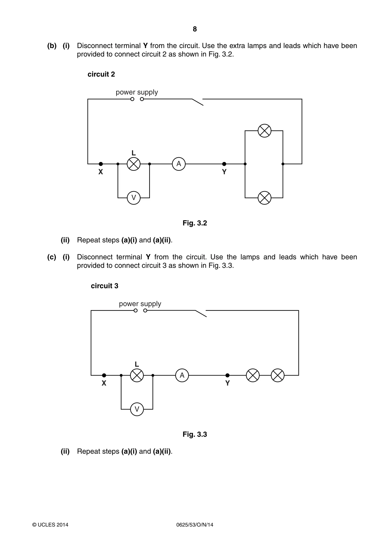 Cambridge IGCSE Physics 0625 2014 Oct/Nov Paper 5 · Variant 3 question paper, page 8 of 12