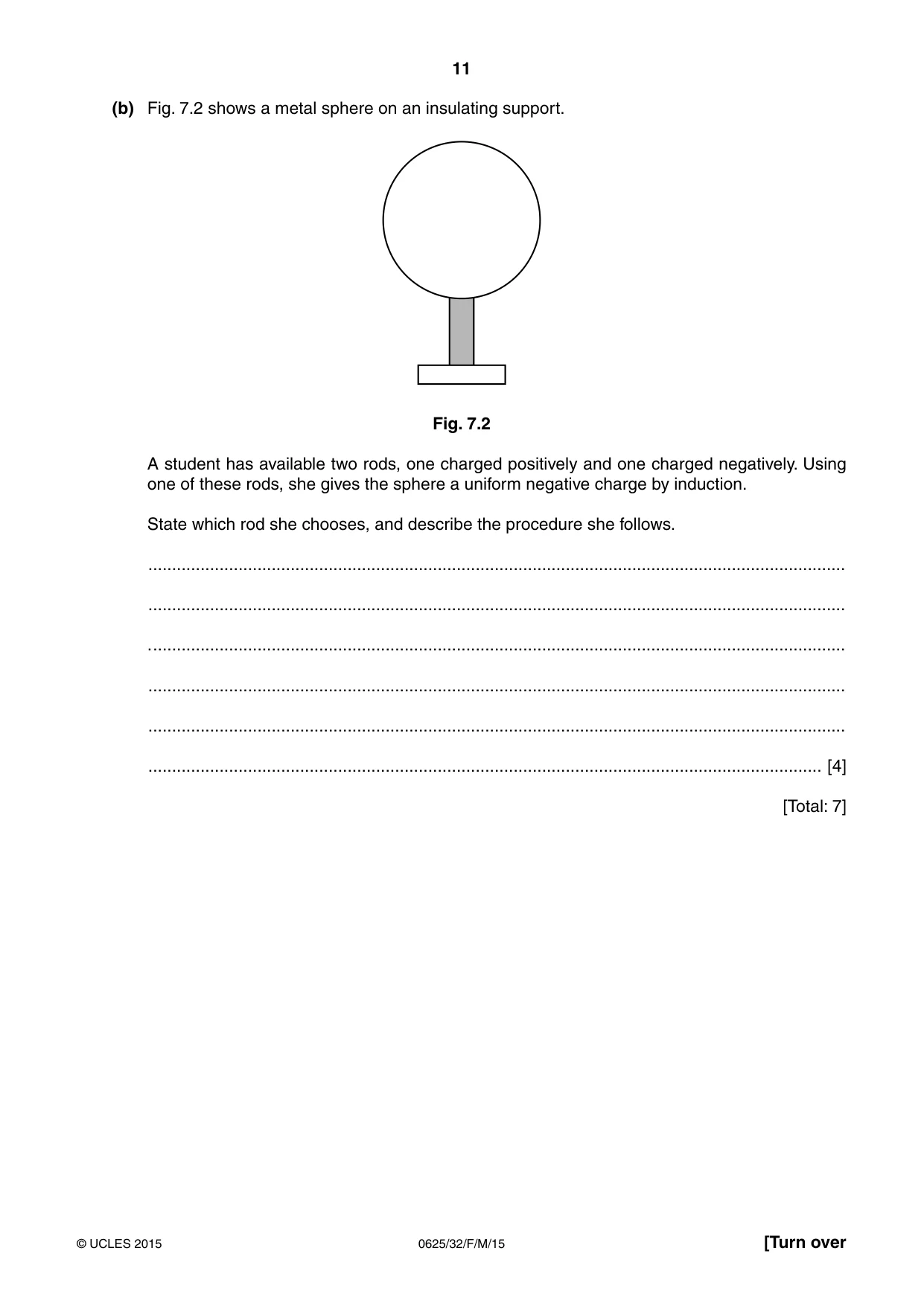 Cambridge IGCSE Physics 0625 2015 Feb/March Paper 3 · Variant 2 question paper, page 11 of 16