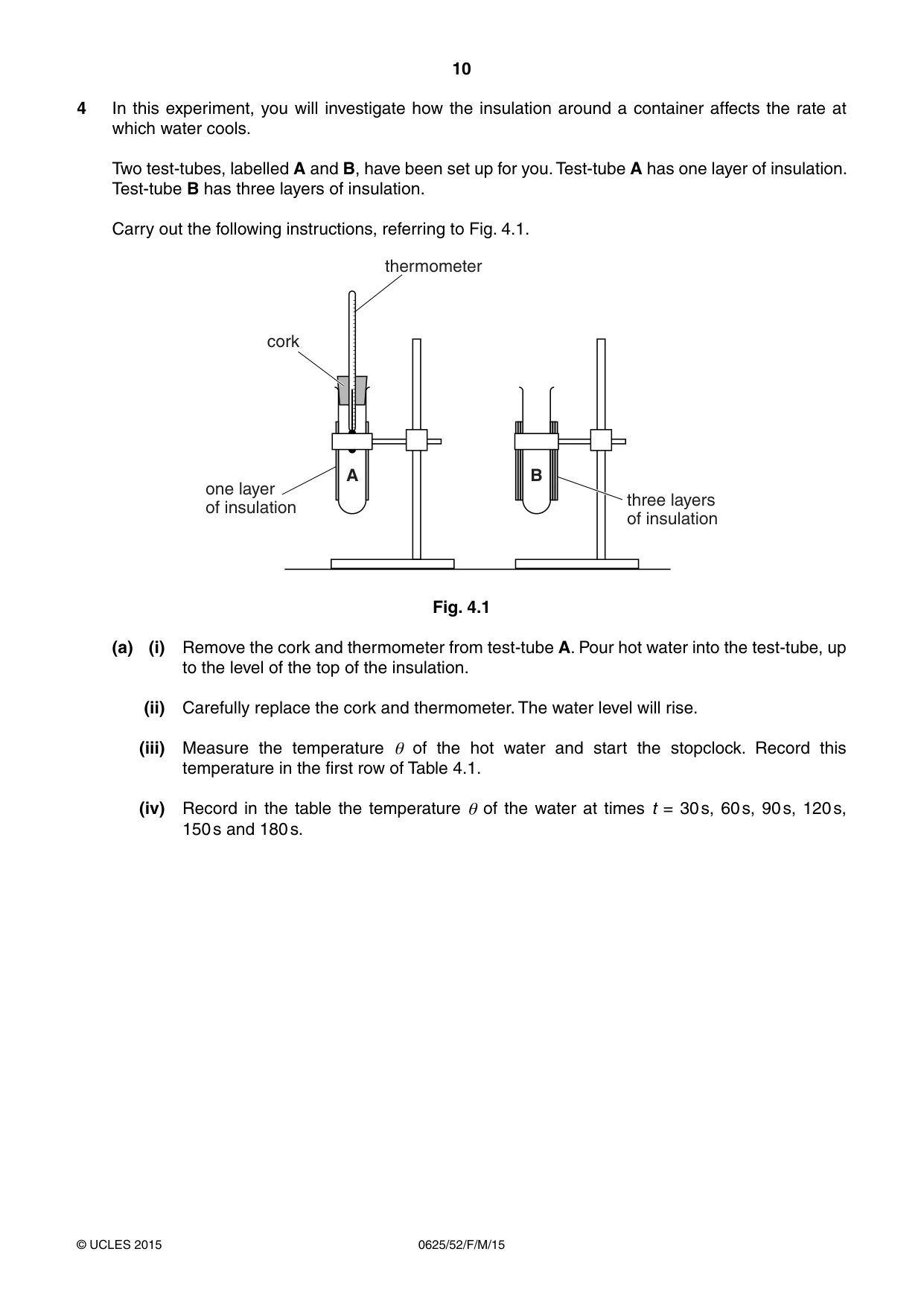 Cambridge IGCSE Physics 0625 2015 Feb/March Paper 5 · Variant 2 question paper, page 10 of 12