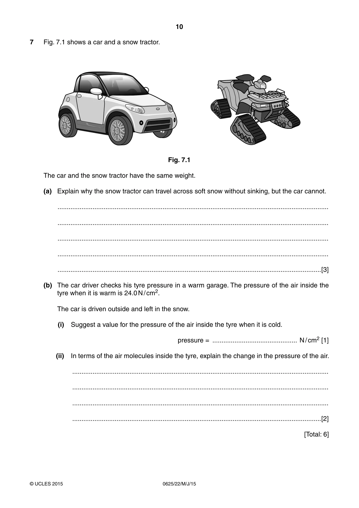 Cambridge IGCSE Physics 0625 2015 May/June Paper 2 · Variant 2 question paper, page 10 of 16