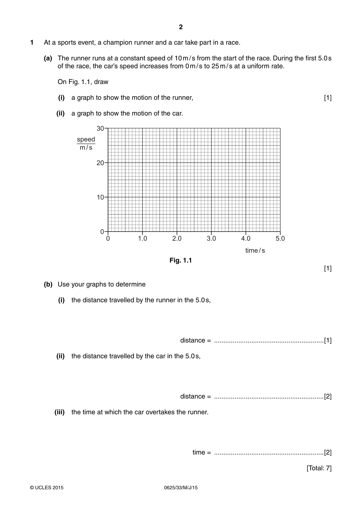 Cambridge IGCSE Physics 0625 2015 May/June Paper 3 · Variant 3 question paper, page 2 of 20