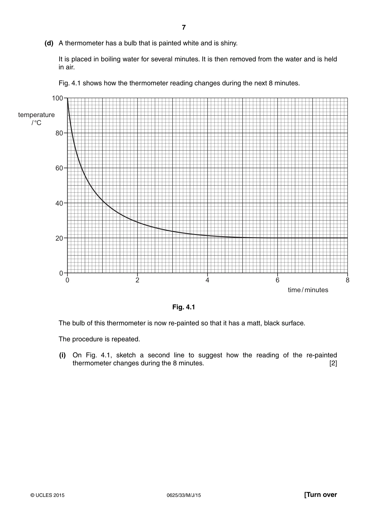 Cambridge IGCSE Physics 0625 2015 May/June Paper 3 · Variant 3 question paper, page 7 of 20