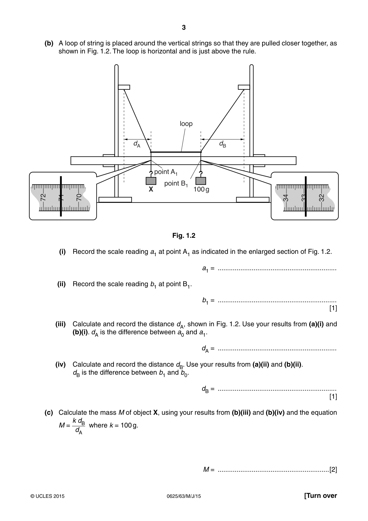 Cambridge IGCSE Physics 0625 2015 May/June Paper 6 · Variant 3 question paper, page 3 of 16