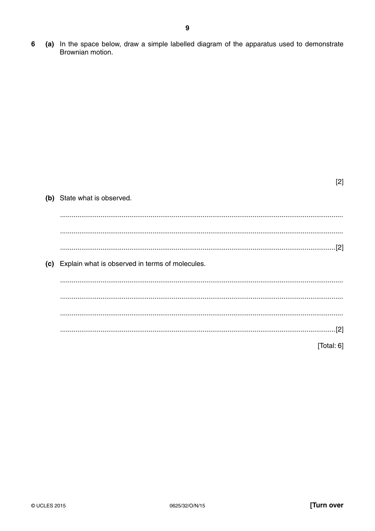 Cambridge IGCSE Physics 0625 2015 Oct/Nov Paper 3 · Variant 2 question paper, page 9 of 20