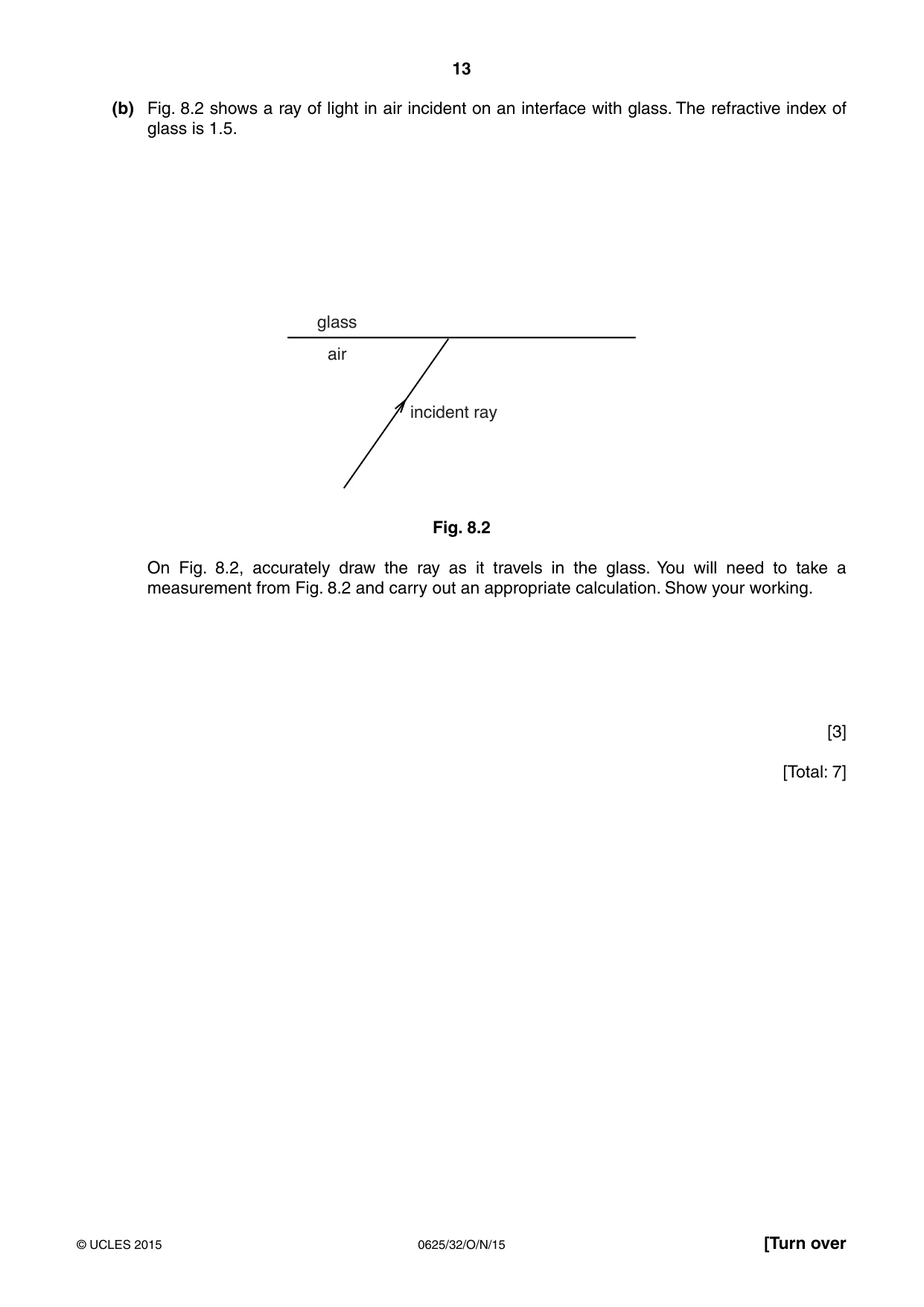 Cambridge IGCSE Physics 0625 2015 Oct/Nov Paper 3 · Variant 2 question paper, page 13 of 20