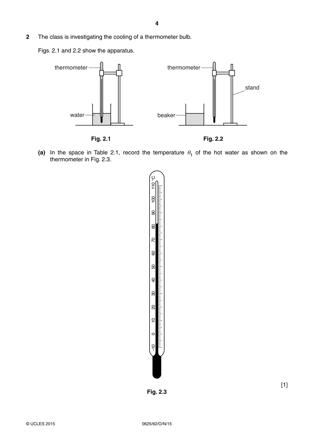 Cambridge IGCSE Physics 0625 2015 Oct/Nov Paper 6 · Variant 2 question paper, page 4 of 16
