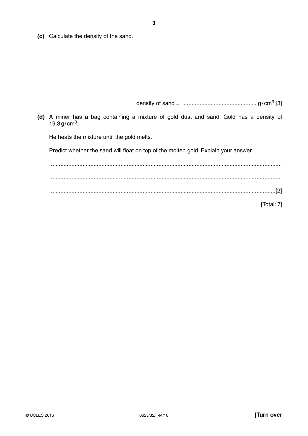 Cambridge IGCSE Physics 0625 2016 Feb/March Paper 3 · Variant 2 question paper, page 3 of 24