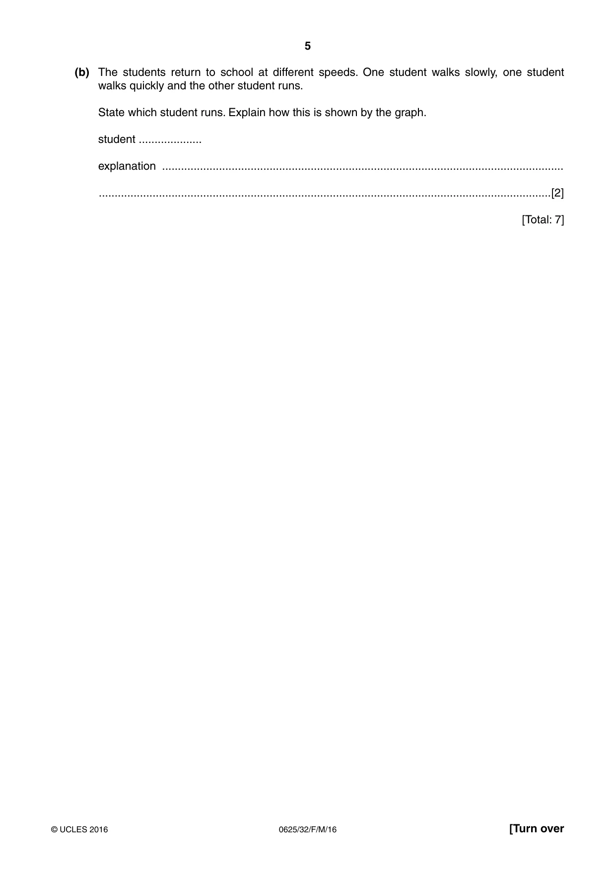 Cambridge IGCSE Physics 0625 2016 Feb/March Paper 3 · Variant 2 question paper, page 5 of 24