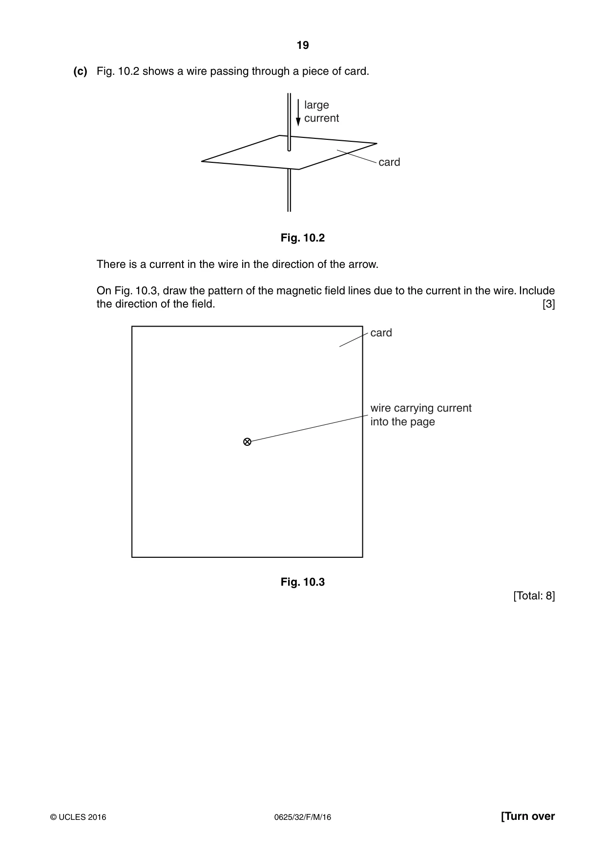 Cambridge IGCSE Physics 0625 2016 Feb/March Paper 3 · Variant 2 question paper, page 19 of 24