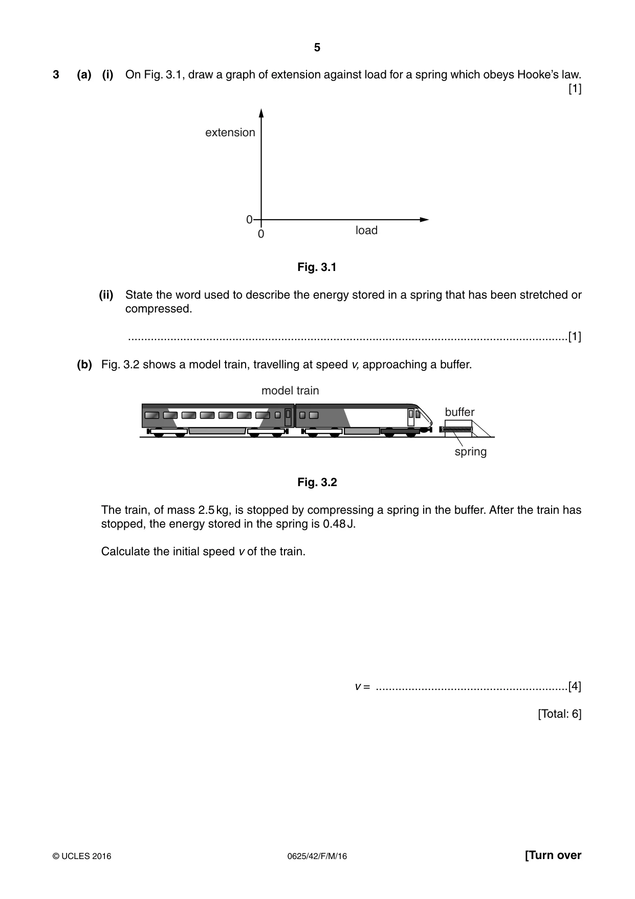 Cambridge IGCSE Physics 0625 2016 Feb/March Paper 4 · Variant 2 question paper, page 5 of 16